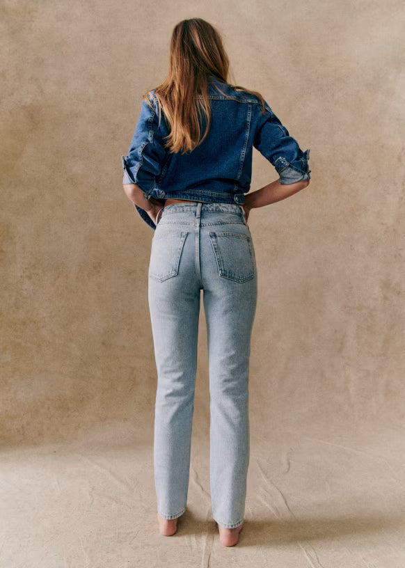 Straight-Leg Trousers