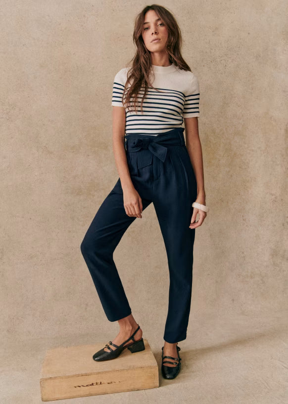 Tailored flared trousers